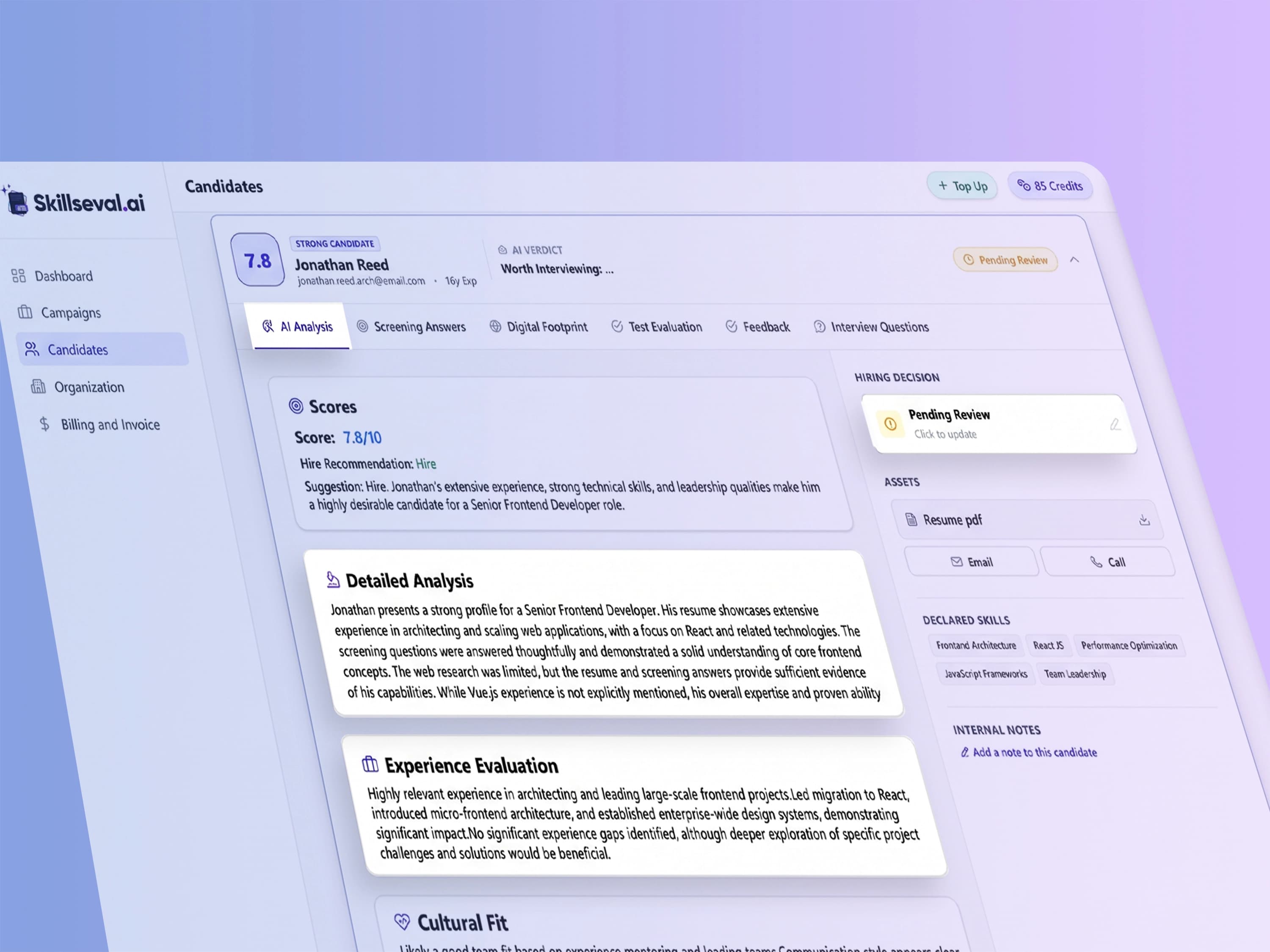 Easy-to-use Recruitment Software